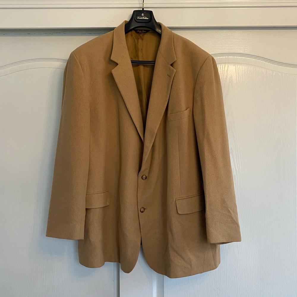 Brooks Brothers Camel Hair Sport Coat 54XL